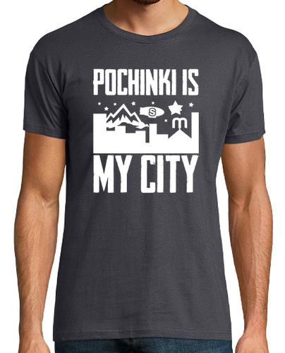 Camiseta Hombre Manga Corta Pochinki is my city blanco laTostadora - latostadora.com - Modalova