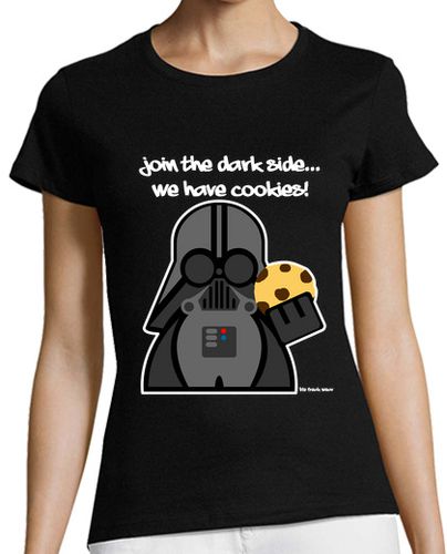 Camiseta mujer Dark side cookies - latostadora.com - Modalova