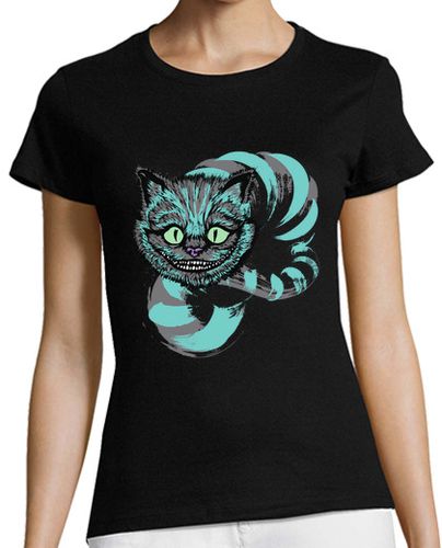 Camiseta mujer Grinning like a Cheshire Cat - latostadora.com - Modalova