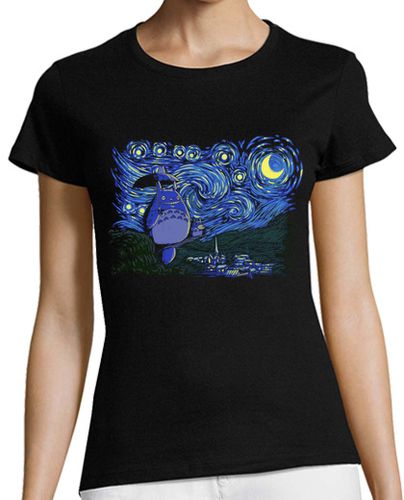 Camiseta mujer Starry-Neighbor - latostadora.com - Modalova