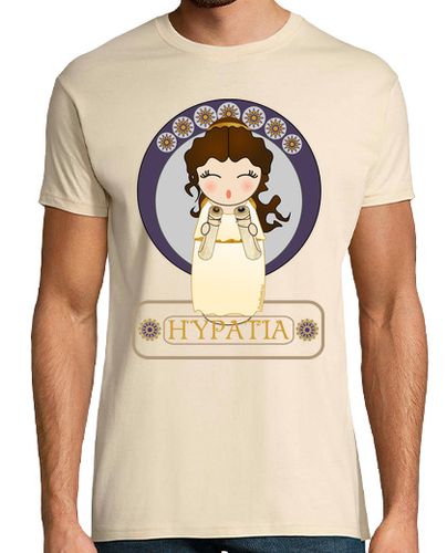 Camiseta Kokeshi Hypatia de Alejandría - latostadora.com - Modalova