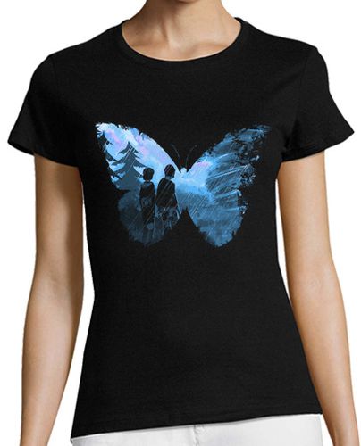 Camiseta mujer mariposa azul - latostadora.com - Modalova