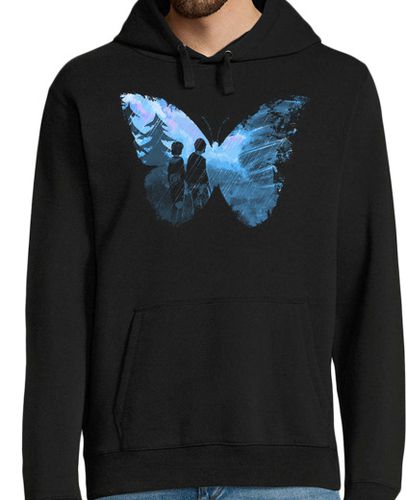 Sudadera Con Capucha Para Hombre mariposa azul laTostadora - latostadora.com - Modalova