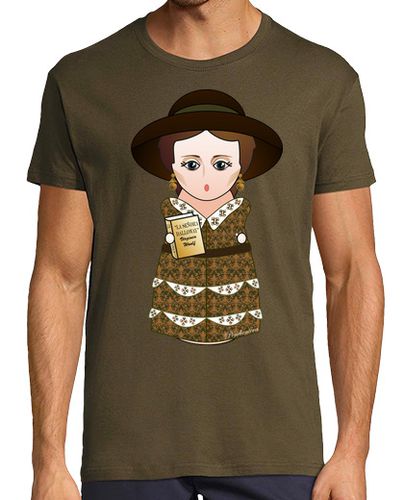 Camiseta Kokeshi Virginia Woolf - latostadora.com - Modalova