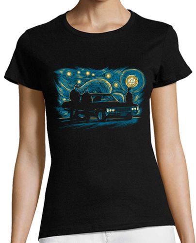 Camiseta mujer Supernatural Night - latostadora.com - Modalova