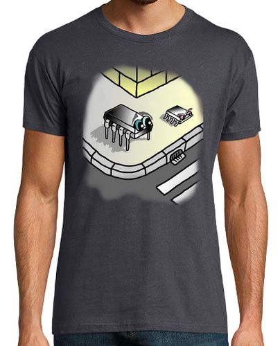 Camiseta Electronica: circuitos Dip package vs soic package - latostadora.com - Modalova