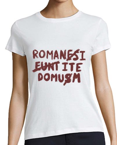 Camiseta mujer Romani ite domum M - latostadora.com - Modalova