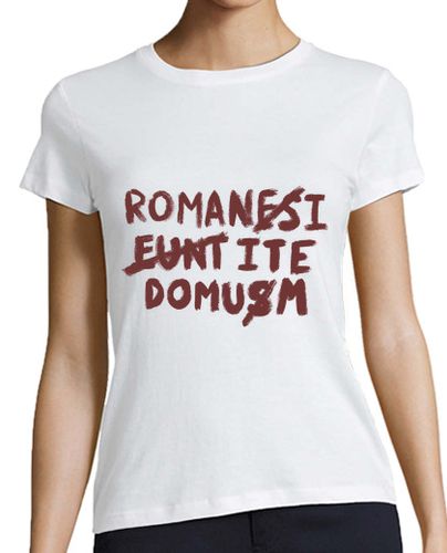 Camiseta mujer Romani ite domum M laTostadora - latostadora.com - Modalova