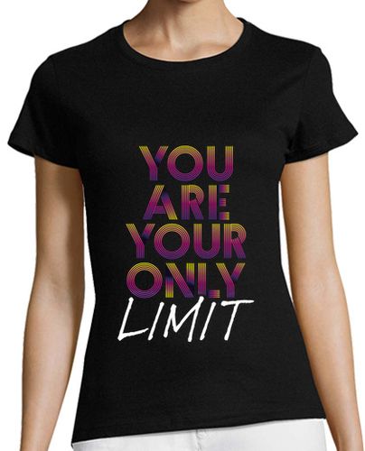 Camiseta mujer You Are Your Only Limit - latostadora.com - Modalova