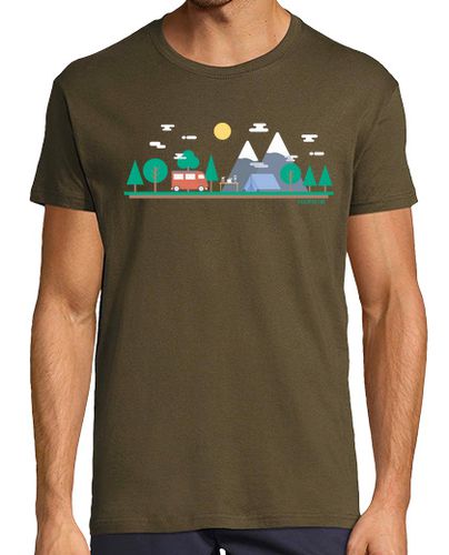 Camiseta Hombre Manga Corta Hombre, manga corta, army, calidad extra laTostadora - latostadora.com - Modalova