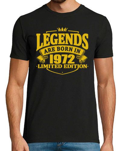 Camiseta las leyendas nacen en 1972 - latostadora.com - Modalova