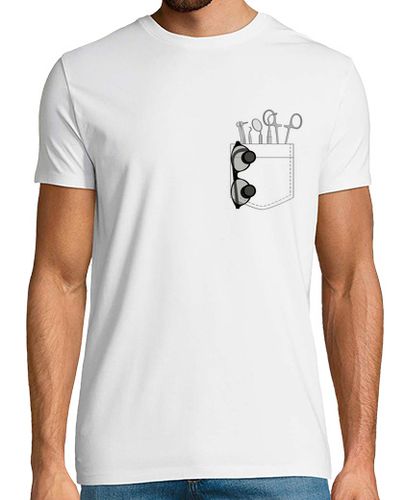 Camiseta Hombre Manga Corta Bolsillo dentista laTostadora - latostadora.com - Modalova