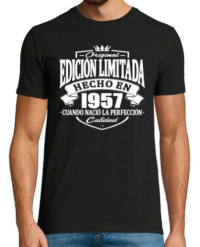 Camiseta Hombre Manga Corta Año de nacimiento 1957 laTostadora - latostadora.com - Modalova