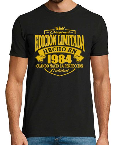 Camiseta Hombre Manga Corta Año de nacimiento 1984 laTostadora - latostadora.com - Modalova