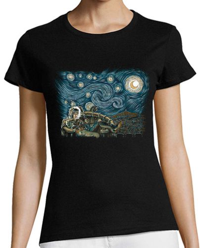 Camiseta mujer Starry Labyrinth - latostadora.com - Modalova