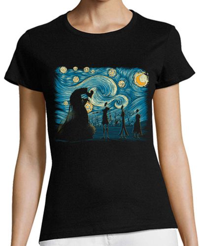 Camiseta mujer Starry Hallows - latostadora.com - Modalova