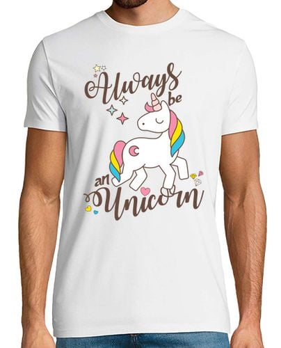 Camiseta Hombre Manga Corta Always be an Unicorn laTostadora - latostadora.com - Modalova