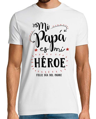 Camiseta Mi papa es mi heroe - latostadora.com - Modalova
