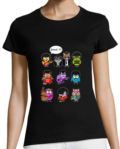 Camiseta mujer Soul Owl TShirt Mujer - latostadora.com - Modalova