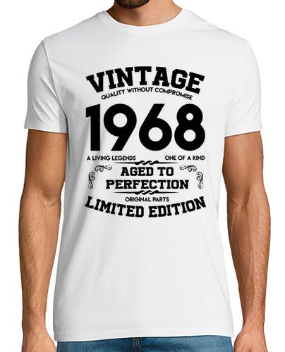 Camiseta vintage 1968 envejecido a la perfección original - latostadora.com - Modalova