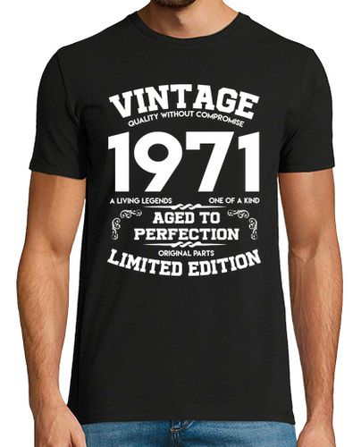 Camiseta vintage 1971 años a la perfección original - latostadora.com - Modalova