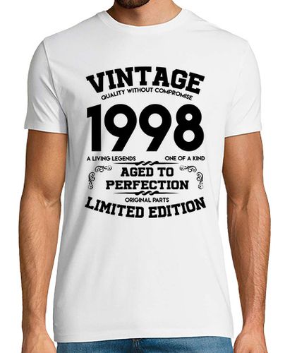 Camiseta vintage 1998 envejecido a la perfección original - latostadora.com - Modalova