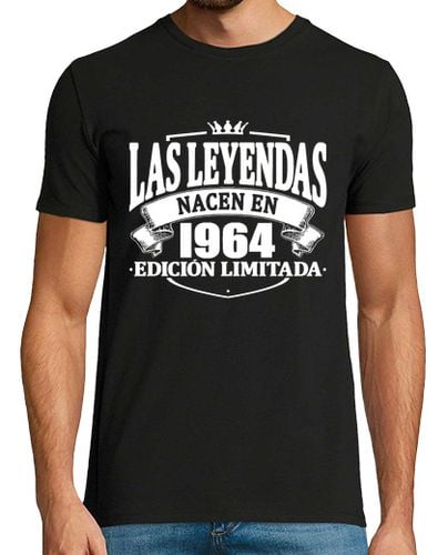 Camiseta Hombre Manga Corta las leyendas nacen en 1964 laTostadora - latostadora.com - Modalova