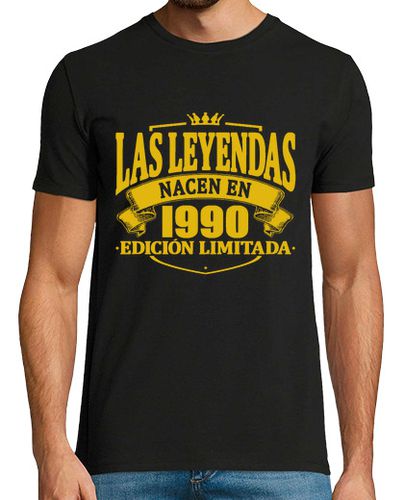 Camiseta las leyendas nacen en 1990 - latostadora.com - Modalova