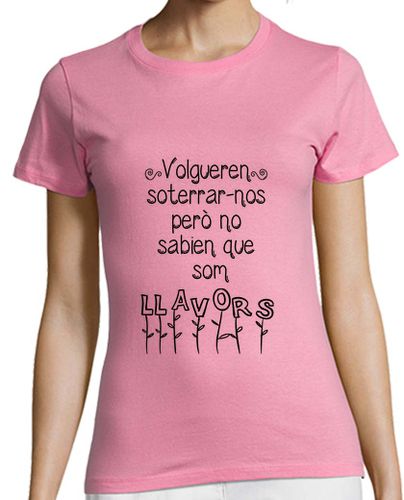 Camiseta mujer Som llavors - latostadora.com - Modalova