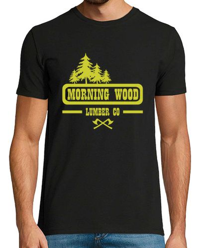 Camiseta Hombre Manga Corta madera de la mañana lumberco. laTostadora - latostadora.com - Modalova