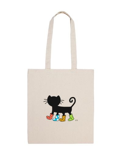 Bolsa De Tela Gato con botas laTostadora - latostadora.com - Modalova