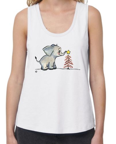 Camiseta mujer Baby elephant christmas - latostadora.com - Modalova