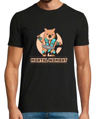 Camiseta Hombre Manga Corta Mortal Wombat laTostadora - latostadora.com - Modalova