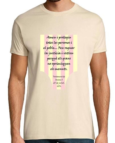 Camiseta testament Jaume I laTostadora - latostadora.com - Modalova