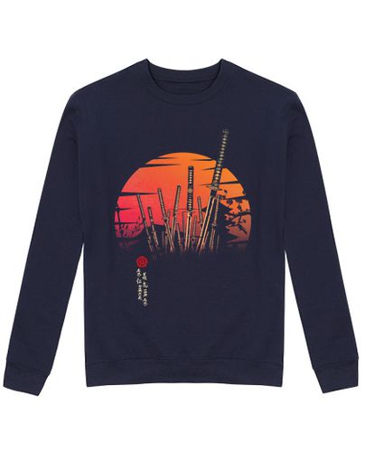 Sudadera Sin Capucha Unisex Samurai Batalla laTostadora - latostadora.com - Modalova