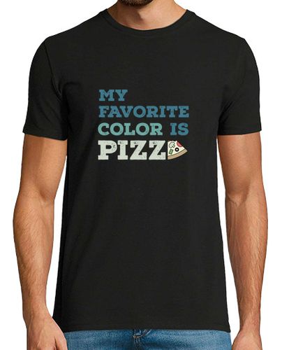 Camiseta Mi color favorito es PIZZA - latostadora.com - Modalova