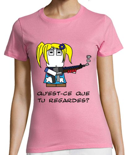Camiseta mujer la señora splash "¿qué miras?" - latostadora.com - Modalova