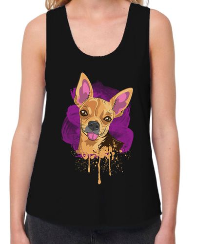 Camiseta mujer Chihuahua lengua - latostadora.com - Modalova