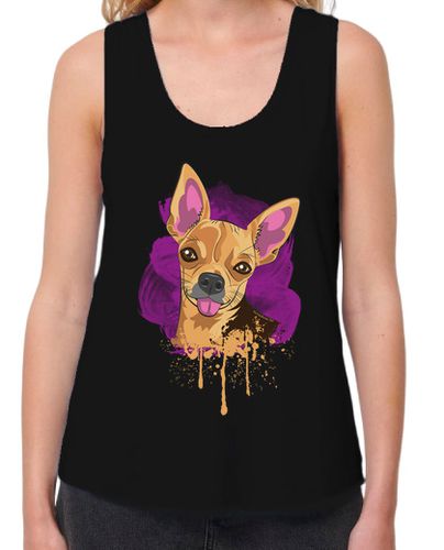 Camiseta mujer Chihuahua lengua laTostadora - latostadora.com - Modalova