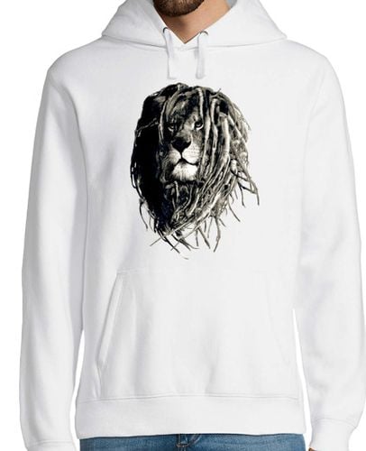 Sudadera Con Capucha Para Hombre Leon Rasta laTostadora - latostadora.com - Modalova