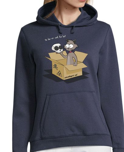 Sudadera Con Capucha Para Mujer Schrödinger´s cat laTostadora - latostadora.com - Modalova