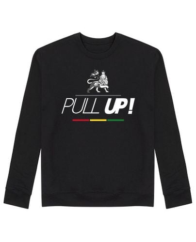 Sudadera Sin Capucha Unisex Pull Up! (Reggae) laTostadora - latostadora.com - Modalova