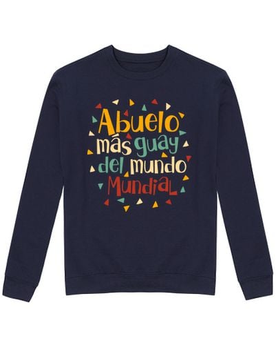 Sudadera Sin Capucha Unisex Abuelo más guay del mundo mundial laTostadora - latostadora.com - Modalova