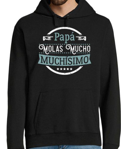 Sudadera Con Capucha Para Hombre Papá molas mucho muchísimo laTostadora - latostadora.com - Modalova