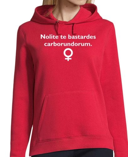 Sudadera Con Capucha Para Mujer Nolite te bastardes carborundorum laTostadora - latostadora.com - Modalova