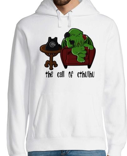 Sudadera Con Capucha Para Hombre The call of Cthulhu (for white) laTostadora - latostadora.com - Modalova