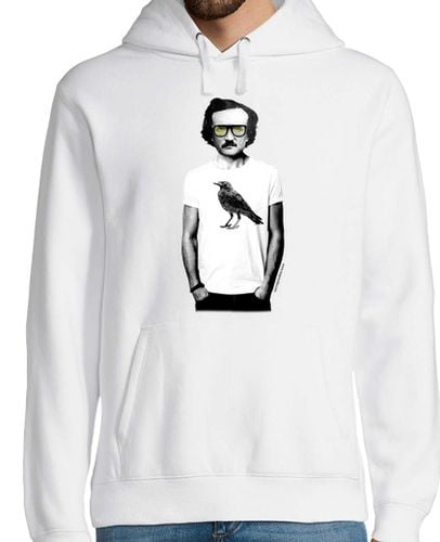 Sudadera Con Capucha Para Hombre Edgar Allan Poe, Mola laTostadora - latostadora.com - Modalova