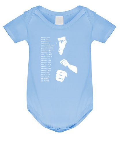 Body bebé Bruce Lee - Be Water My Friend laTostadora - latostadora.com - Modalova