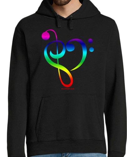 Sudadera Con Capucha Para Hombre Love Re Mi Rainbow laTostadora - latostadora.com - Modalova