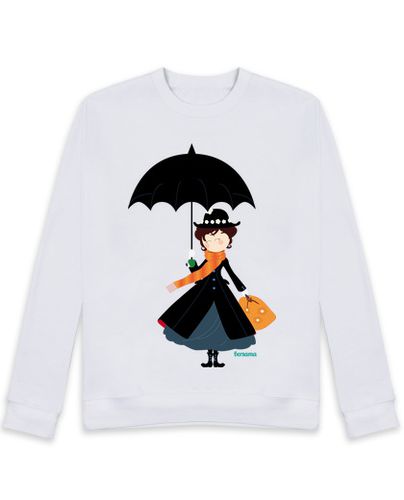 Sudadera Sin Capucha Unisex Doll Mary Poppins laTostadora - latostadora.com - Modalova